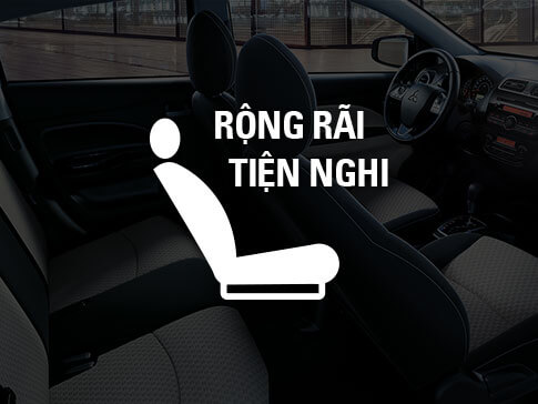 Nội thất rộng rãi, tiện nghi